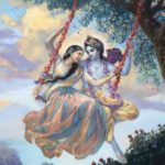 Radha and Krishna in Tantra Bliss